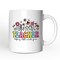 Helping Little Minds Grow Teacher Mug, Floral Appreciation Gift